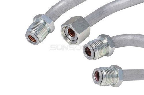 Sunsong Power Steering Cylinder Line Hose Assembly-Universal 3403081 - view 5