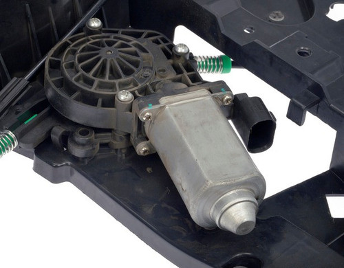 POWER WINDOW REGULATOR AND MOTOR AS