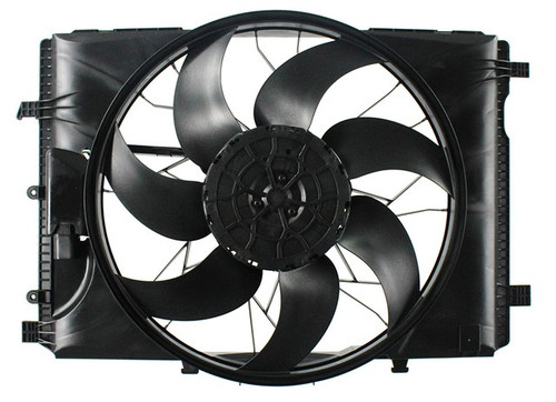 Agility Autoparts Dual Radiator and Condenser Fan Assembly P/N:6010246
