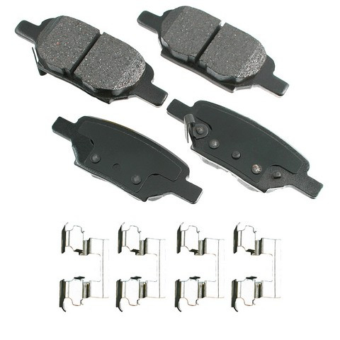 Akebono ProACT Disc Brake Pad Set P/N:ACT1033