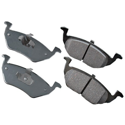 Akebono ProACT Disc Brake Pad Set P/N:ACT1055