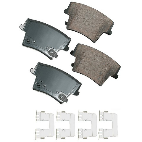 Akebono ProACT Disc Brake Pad Set ACT1057A