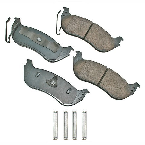 Akebono ProACT Disc Brake Pad Set P/N:ACT1109
