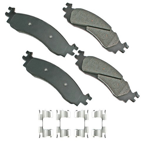 Akebono ProACT Disc Brake Pad Set P/N:ACT1158