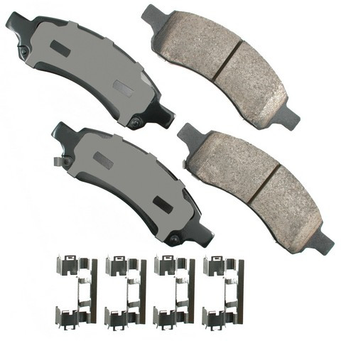 Akebono ProACT Disc Brake Pad Set P/N:ACT1169A