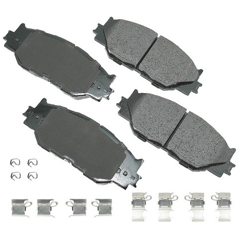 Akebono ProACT Disc Brake Pad Set P/N:ACT1178A