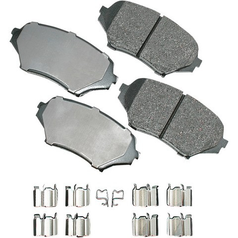Akebono ProACT Disc Brake Pad Set P/N:ACT1179