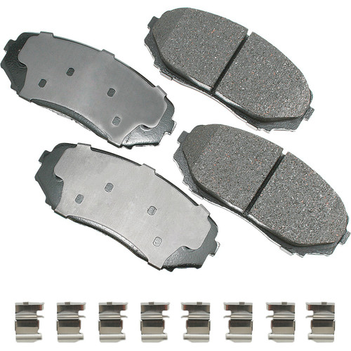 Akebono ProACT Disc Brake Pad Set ACT1258 - view 2