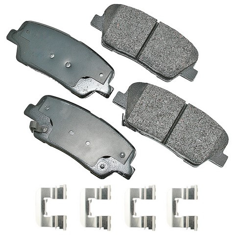 Akebono ProACT Disc Brake Pad Set P/N:ACT1284A