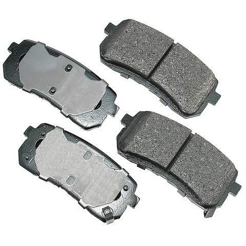 Akebono ProACT Disc Brake Pad Set P/N:ACT1302