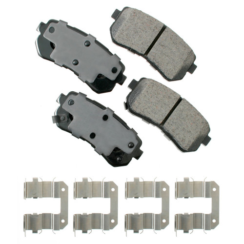 Akebono ProACT Disc Brake Pad Set P/N:ACT1398