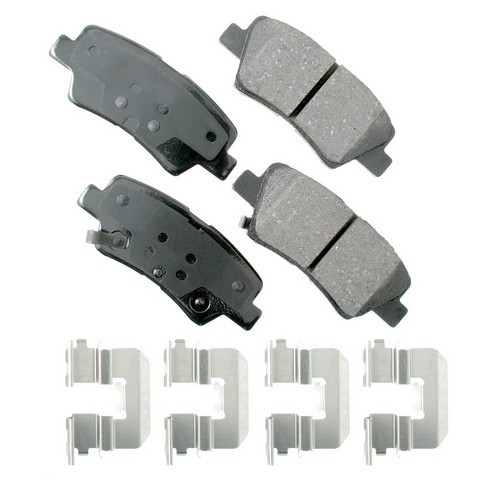 Akebono ProACT Disc Brake Pad Set P/N:ACT1544