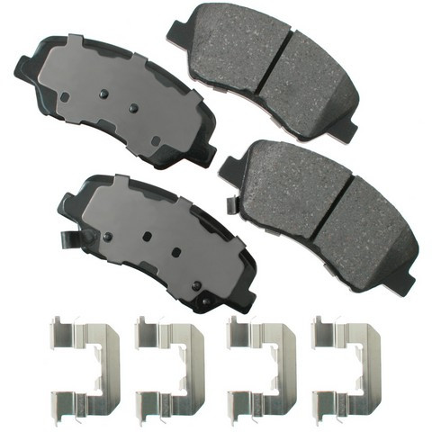 Akebono ProACT Disc Brake Pad Set P/N:ACT1593