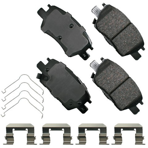 Akebono ProACT Disc Brake Pad Set ACT1844