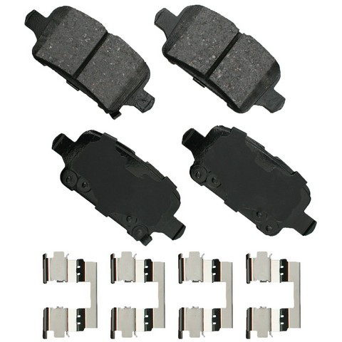 Akebono ProACT Disc Brake Pad Set P/N:ACT1857