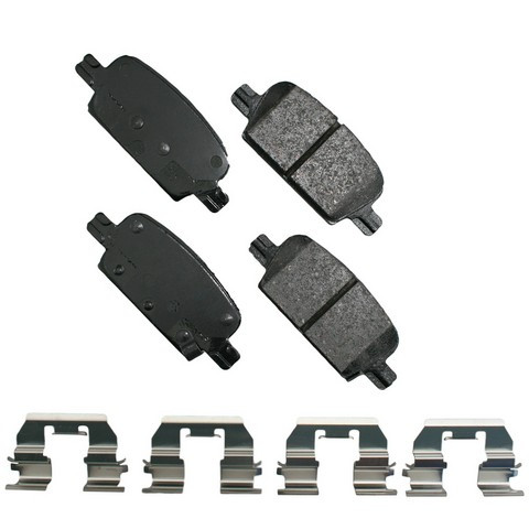 Akebono ProACT Disc Brake Pad Set P/N:ACT1921