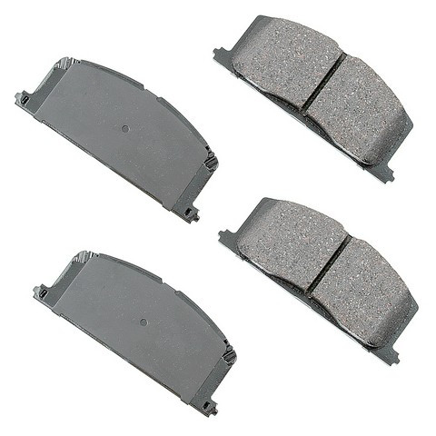 Akebono ProACT Disc Brake Pad Set P/N:ACT242