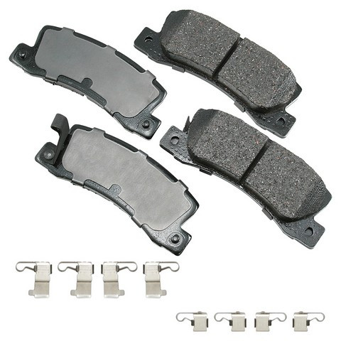 Akebono ProACT Disc Brake Pad Set P/N:ACT325A