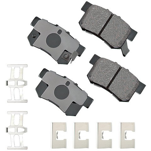 Akebono ProACT Disc Brake Pad Set P/N:ACT536A