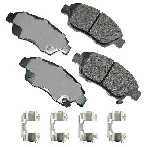 Akebono ProACT Disc Brake Pad Set P/N:ACT621A