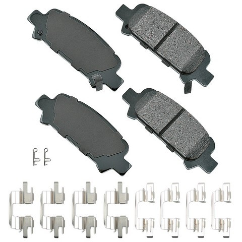 Akebono ProACT Disc Brake Pad Set ACT770A