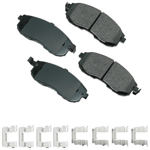 Akebono ProACT Disc Brake Pad Set P/N:ACT815A