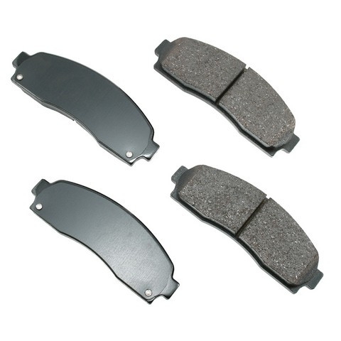 Disc Brake Pad Set-ProACT Ultra Premium Ceramic Pads Akebono ACT833