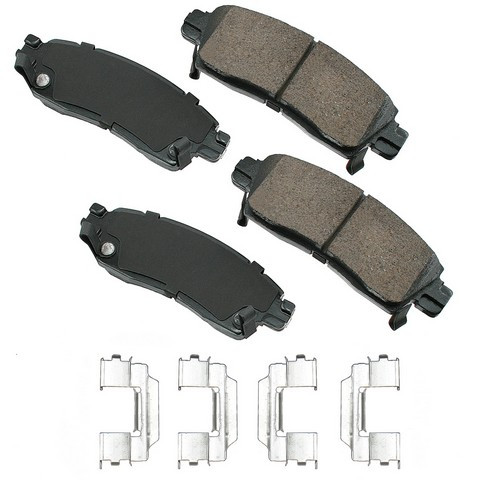Akebono ProACT Disc Brake Pad Set P/N:ACT883