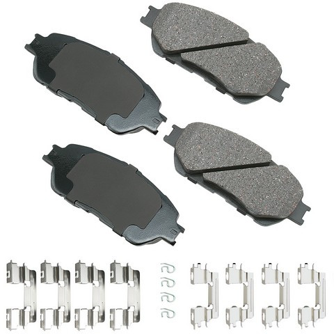 Akebono ProACT Disc Brake Pad Set P/N:ACT906B