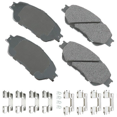 Akebono ProACT Disc Brake Pad Set P/N:ACT906C
