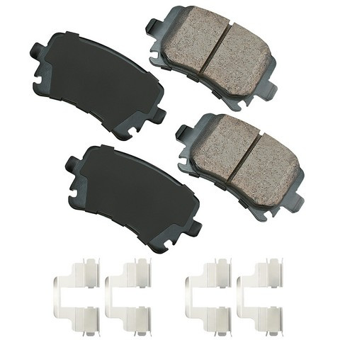 Akebono EURO Disc Brake Pad Set EUR1348A