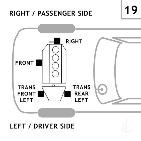 Anchor Automatic Transmission Mount 2778 - view 4