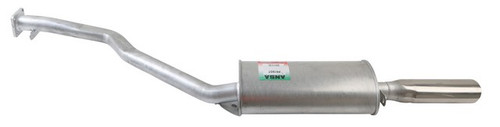 Exhaust Muffler-Turbo, Turbo Ansa PR1907 fits 1986 Porsche 944