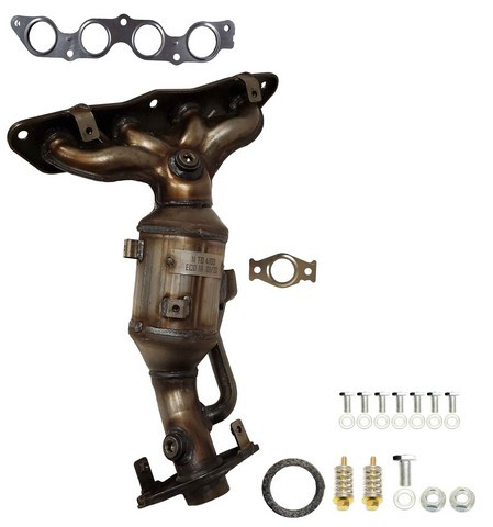 Direct Fit Converter w/ Manifold fits 2012-2019 Toyota Prius C  AP EXHAUST FEDER