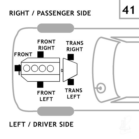 Anchor Automatic Transmission Mount,Manual Transmission Mount 8999 - view 4