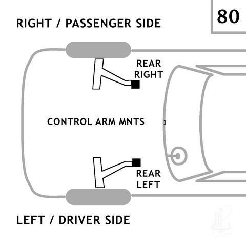 Anchor Suspension Control Arm Bushing 9257 - view 3