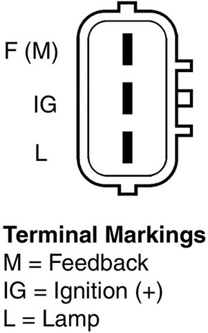 TERREPOWER formerly BBB Industries Alternator P/N:11049