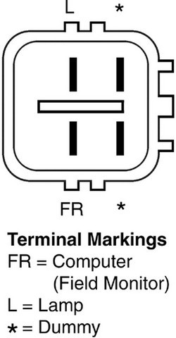 TERREPOWER formerly BBB Industries Alternator P/N:11062