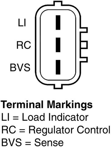 TERREPOWER formerly BBB Industries Alternator P/N:11206