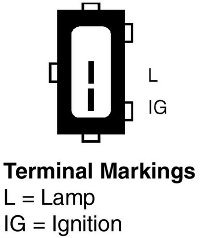 TERREPOWER formerly BBB Industries Alternator P/N:13882