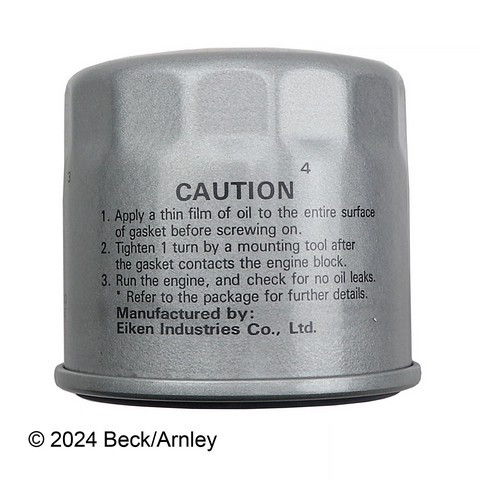 Engine Oil Filter fits 2009-2012 Suzuki Equator  BECK/ARNLEY