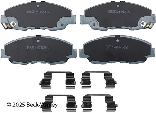 Disc Brake Pad and Hardware Kit fits 1990-1997 Honda Accord  BECK/ARNLEY