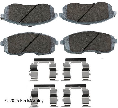 Disc Brake Pad and Hardware Kit fits 1989-2006 Nissan Altima Maxima Sentra  BECK