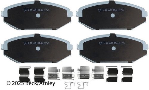 Disc Brake Pad and Hardware Kit fits 1999-2004 Honda Odyssey  BECK/ARNLEY