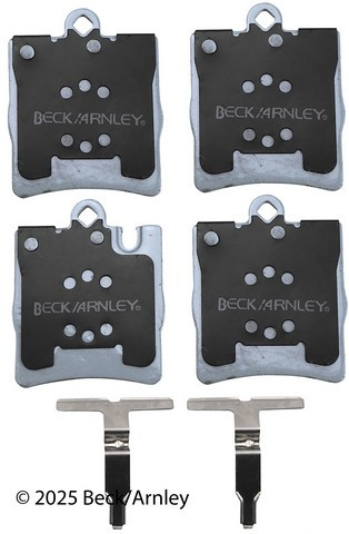 Disc Brake Pad and Hardware Kit fits 2000-2011 Mercedes-Benz SLK350 CLK320 C320