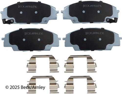 Disc Brake Pad and Hardware Kit fits 2000-2011 Honda Civic S2000  BECK/ARNLEY
