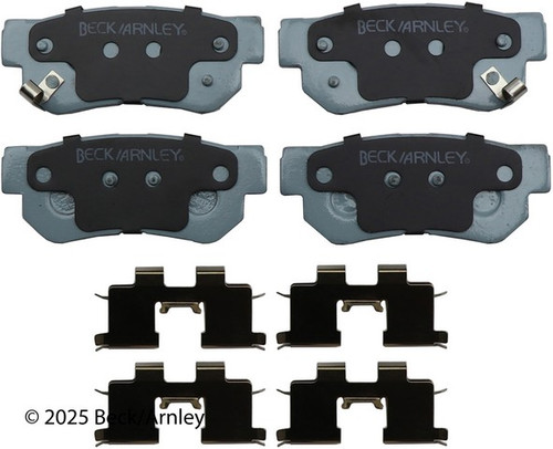 Disc Brake Pad and Hardware Kit fits 2001-2010 Kia Optima Sportage Amanti  BECK/