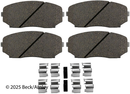 Disc Brake Pad and Hardware Kit fits 2007-2018 Mazda CX-9 CX-7  BECK/ARNLEY