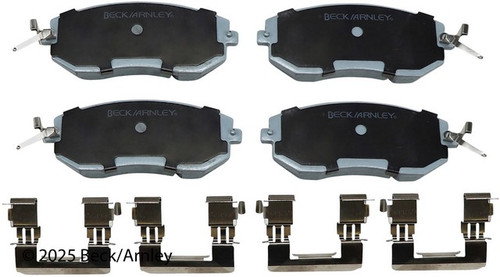 Disc Brake Pad and Hardware Kit fits 2011-2018 Subaru BRZ Forester Impreza  BECK