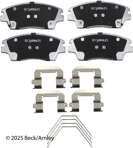 Disc Brake Pad and Hardware Kit fits 2017-2018 Kia Sportage  BECK/ARNLEY